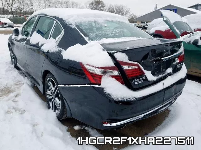 1HGCR2F1XHA227511 фото 3