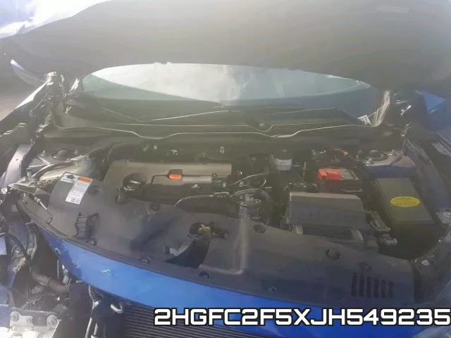 2HGFC2F5XJH549235 фото 7
