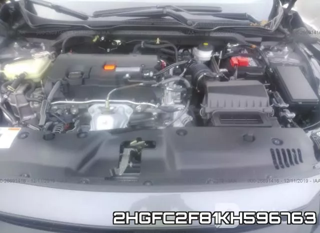 2HGFC2F81KH596763 фото 2