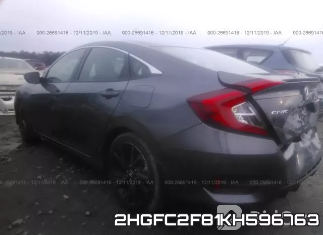 2HGFC2F81KH596763 фото 3