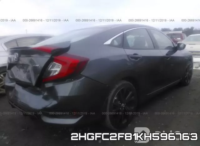 2HGFC2F81KH596763 фото 4