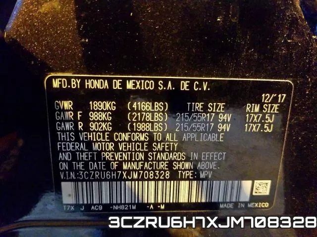 3CZRU6H7XJM708328 фото 2