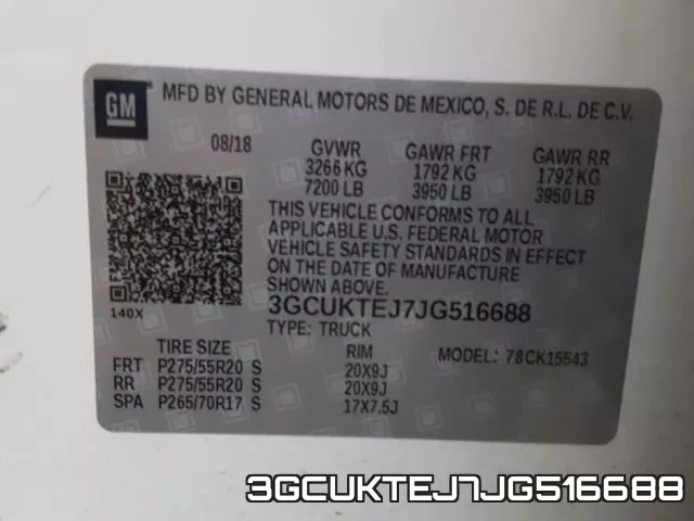 3GCUKTEJ7JG516688 фото 2