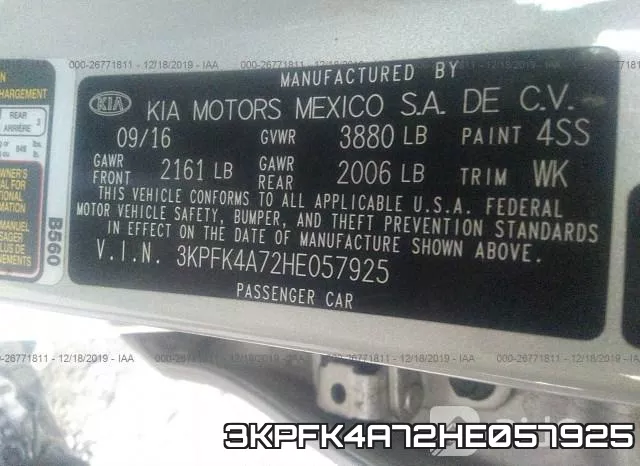 3KPFK4A72HE057925 фото 9