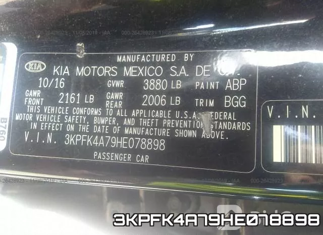 3KPFK4A79HE078898 фото 8