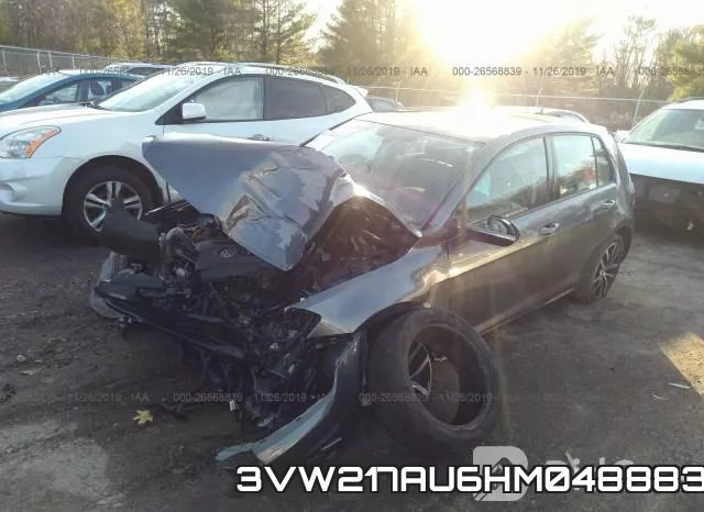 3VW217AU6HM048883 фото 2