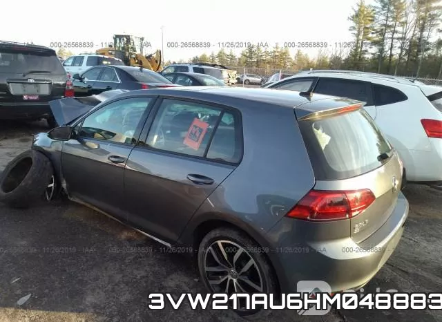 3VW217AU6HM048883 фото 3
