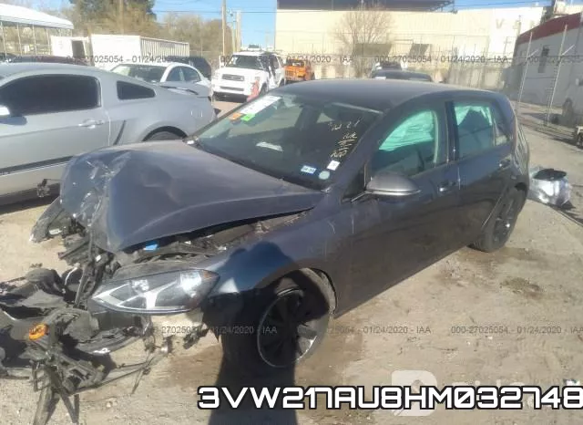 3VW217AU8HM032748 фото 2