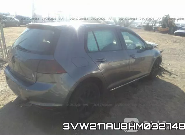 3VW217AU8HM032748 фото 4