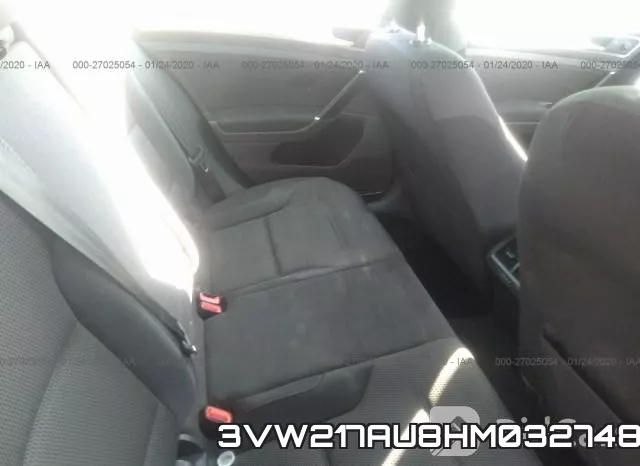 3VW217AU8HM032748 фото 7