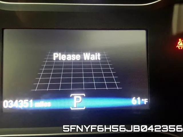 5FNYF6H56JB042356 фото 7