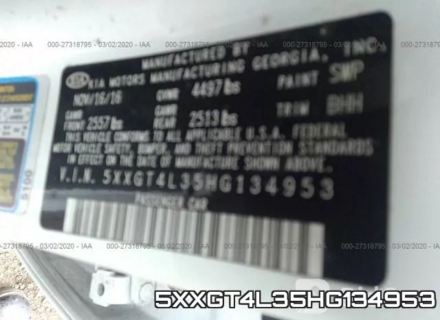 5XXGT4L35HG134953 фото 9