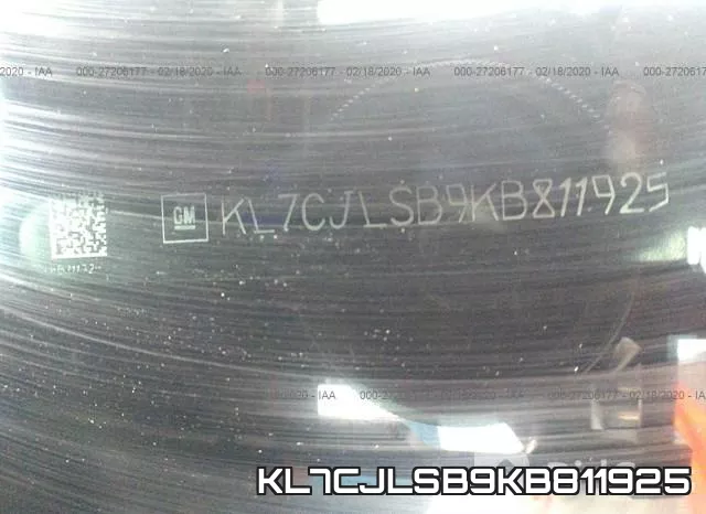 KL7CJLSB9KB811925 фото 8