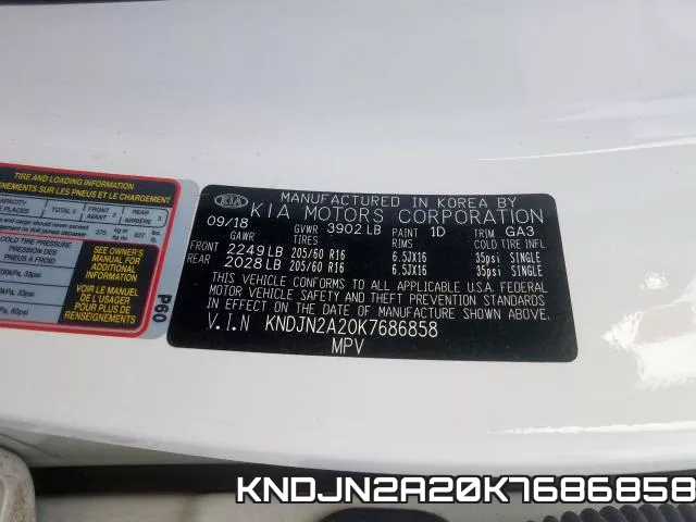 KNDJN2A20K7686858 фото 2