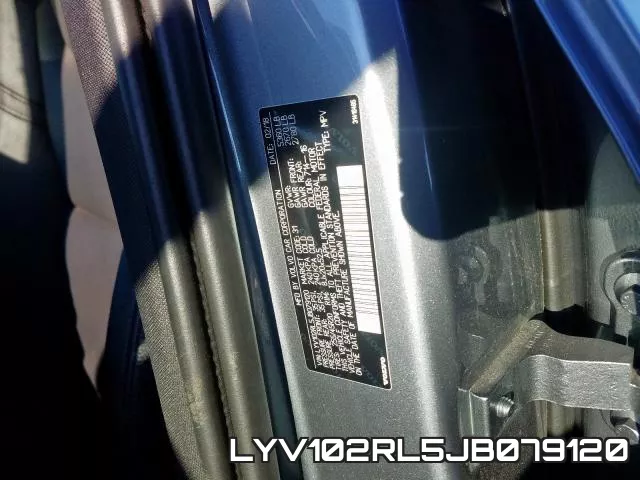 LYV102RL5JB079120 фото 2