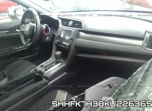 SHHFK7H38KU226365 фото 5
