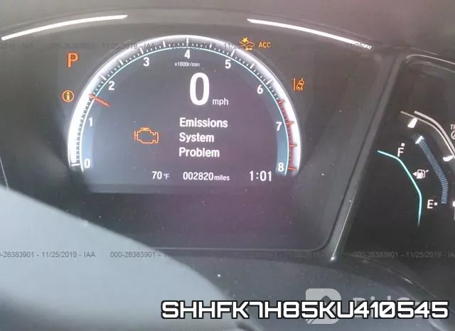 SHHFK7H85KU410545 фото 6