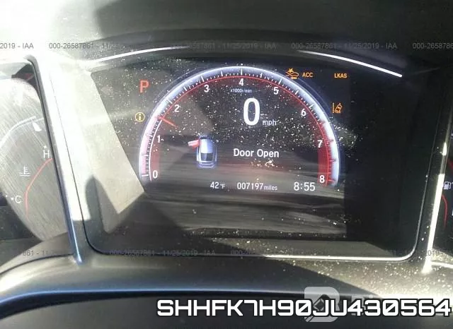 SHHFK7H90JU430564 фото 4