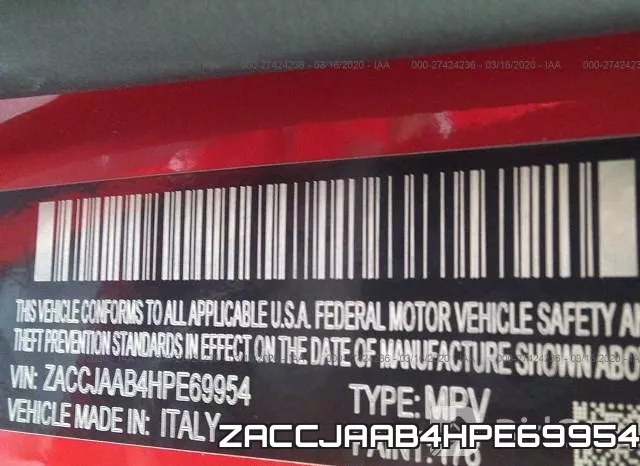 ZACCJAAB4HPE69954 фото 8