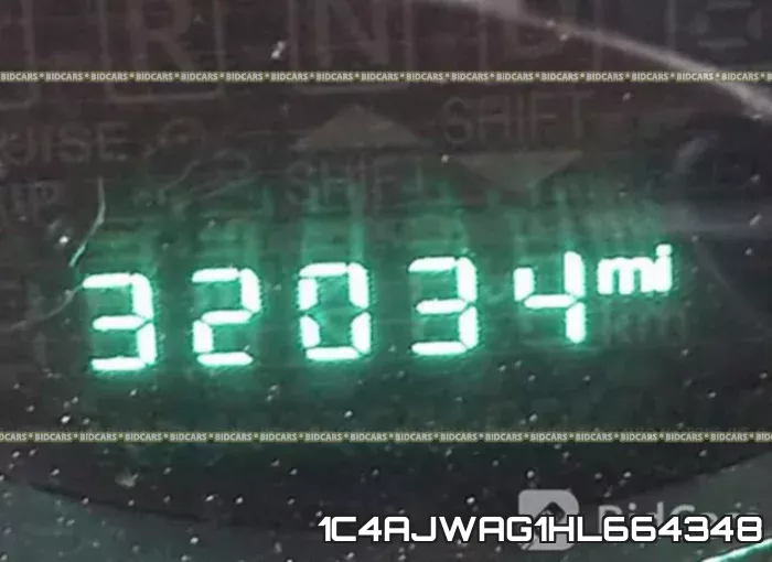 1C4AJWAG1HL664348 фото 8