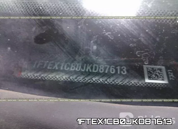 1FTEX1CB0JKD87613 фото 10