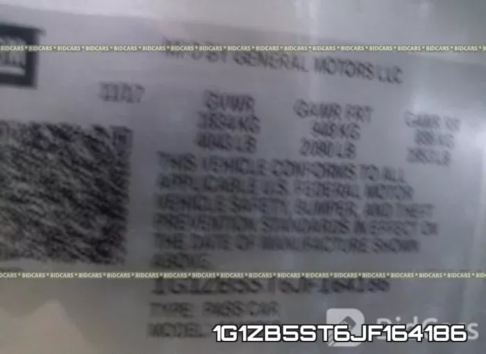 1G1ZB5ST6JF164186 фото 10
