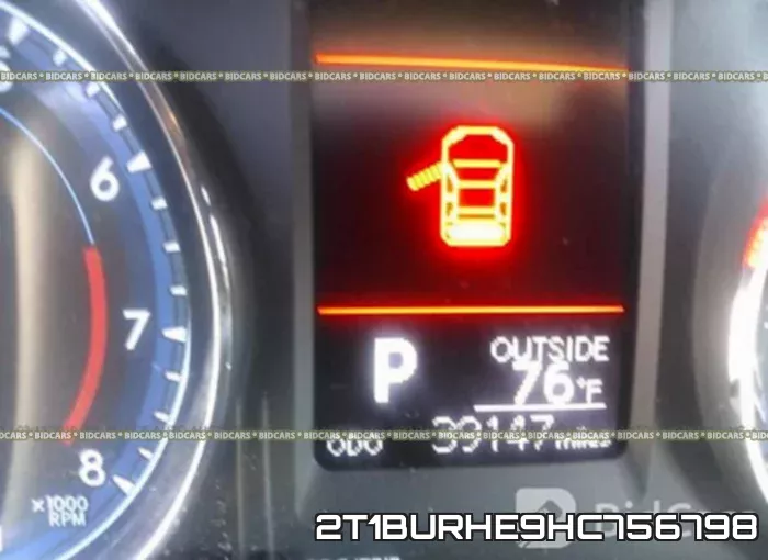 2T1BURHE9HC756798 фото 8