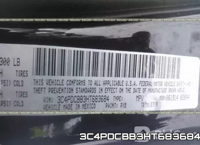 3C4PDCBB3HT683684 фото 10