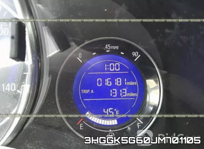3HGGK5G60JM701105 фото 8