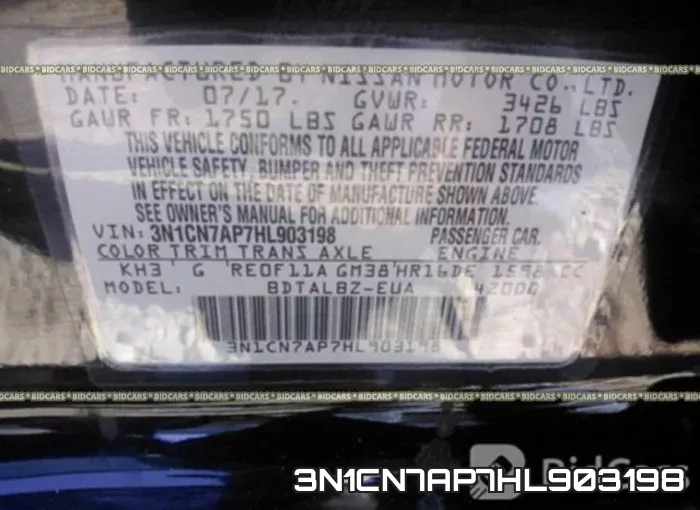 3N1CN7AP7HL903198 фото 10