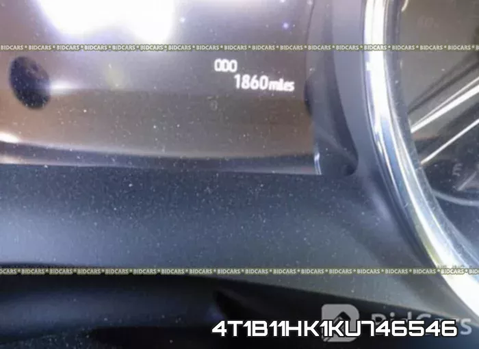 4T1B11HK1KU746546 фото 8
