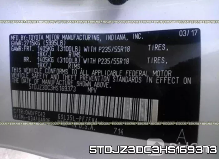 5TDJZ3DC3HS169373 фото 10