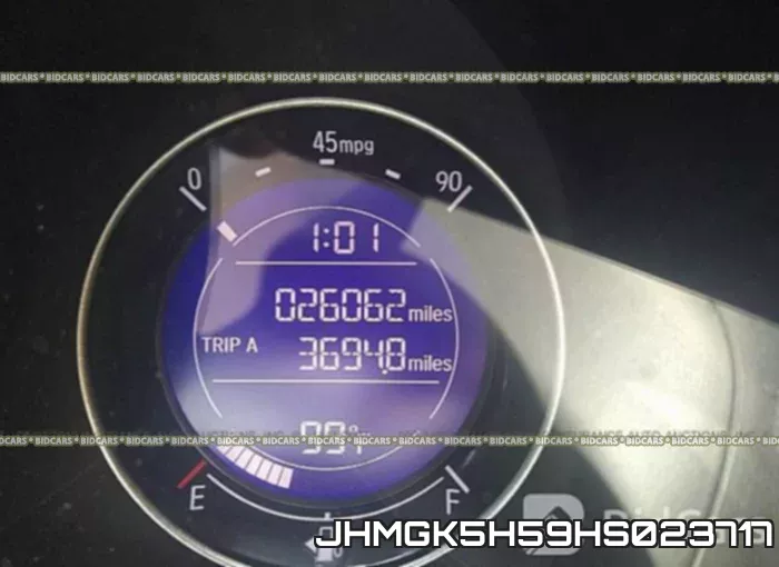 JHMGK5H59HS023717 фото 8