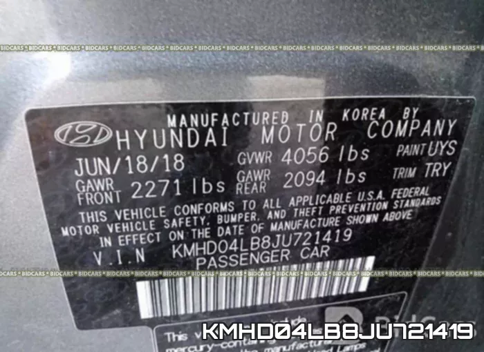 KMHD04LB8JU721419 фото 9