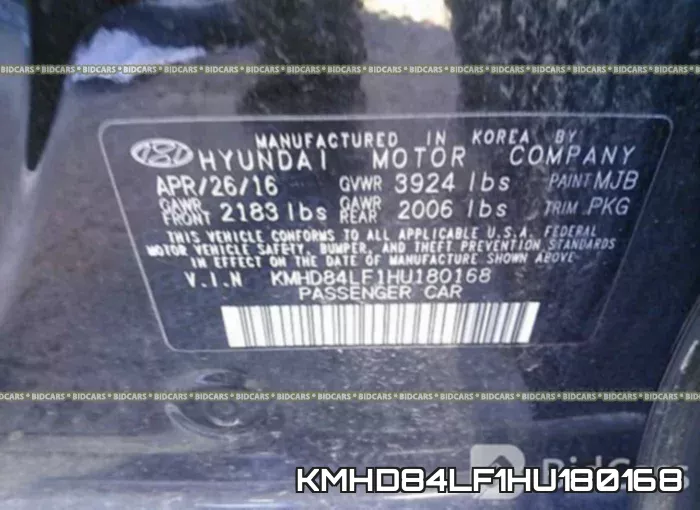 KMHD84LF1HU180168 фото 10