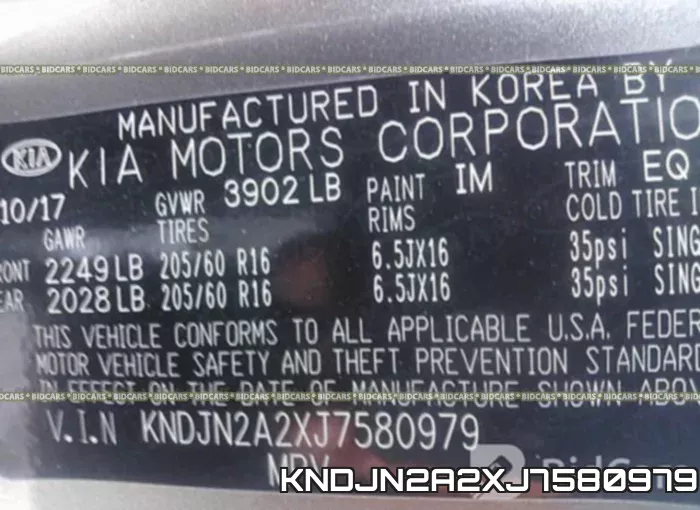 KNDJN2A2XJ7580979 фото 10