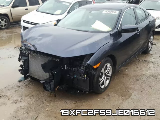 19XFC2F59JE016612 фото 2