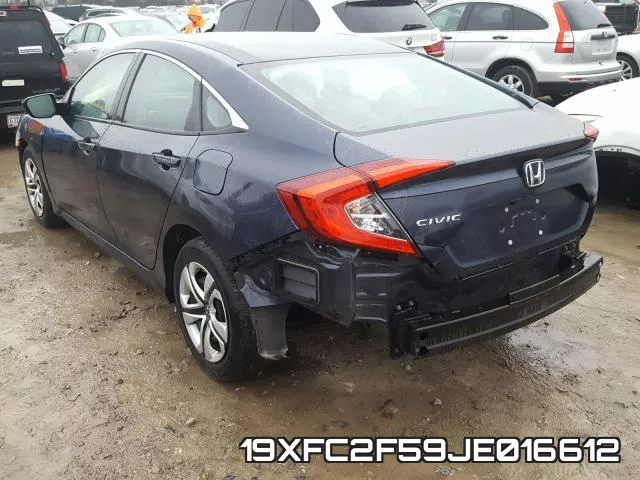 19XFC2F59JE016612 фото 3