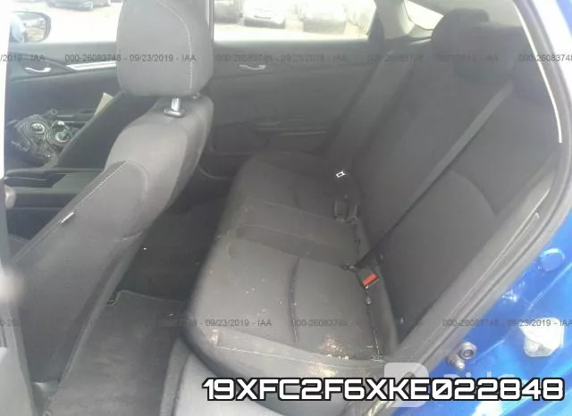 19XFC2F6XKE022848 фото 8