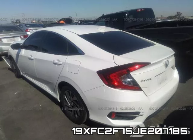 19XFC2F75JE207185 фото 4