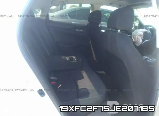 19XFC2F75JE207185 фото 9