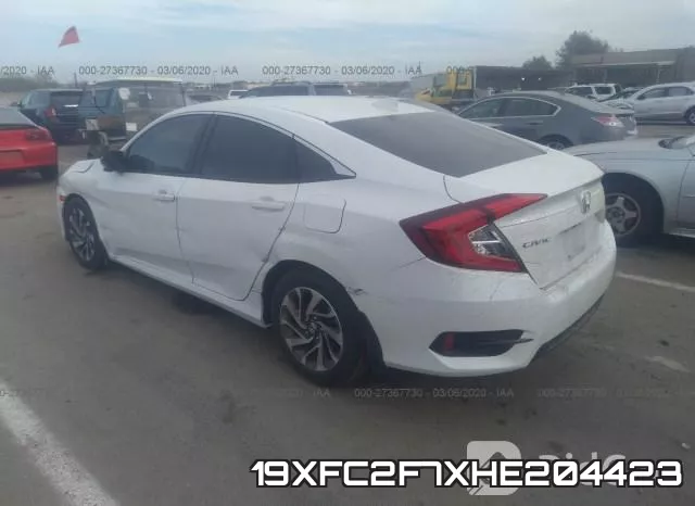 19XFC2F7XHE204423 фото 3