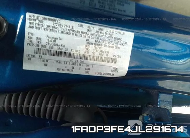 1FADP3FE4JL291674 фото 6