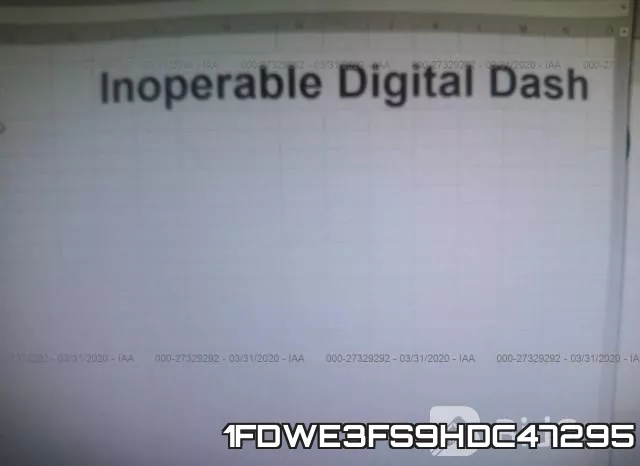 1FDWE3FS9HDC47295 фото 5
