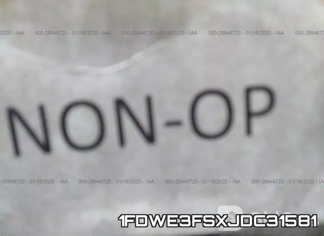 1FDWE3FSXJDC31581 фото 4