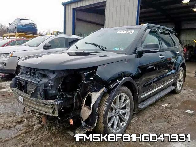 1FM5K8F81HGD47931 фото 2