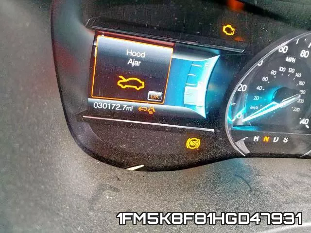 1FM5K8F81HGD47931 фото 6