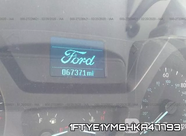 1FTYE1YM6HKA47793 фото 5