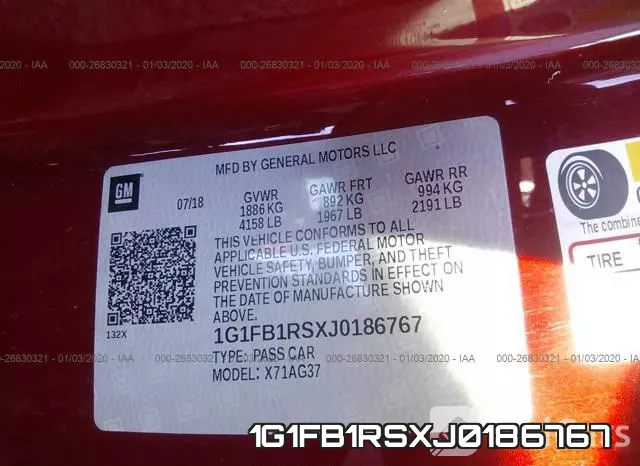 1G1FB1RSXJ0186767 фото 7
