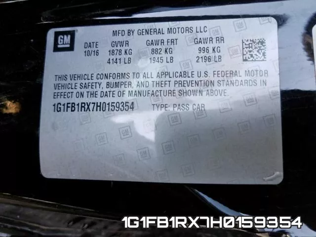 1G1FB1RX7H0159354 фото 2